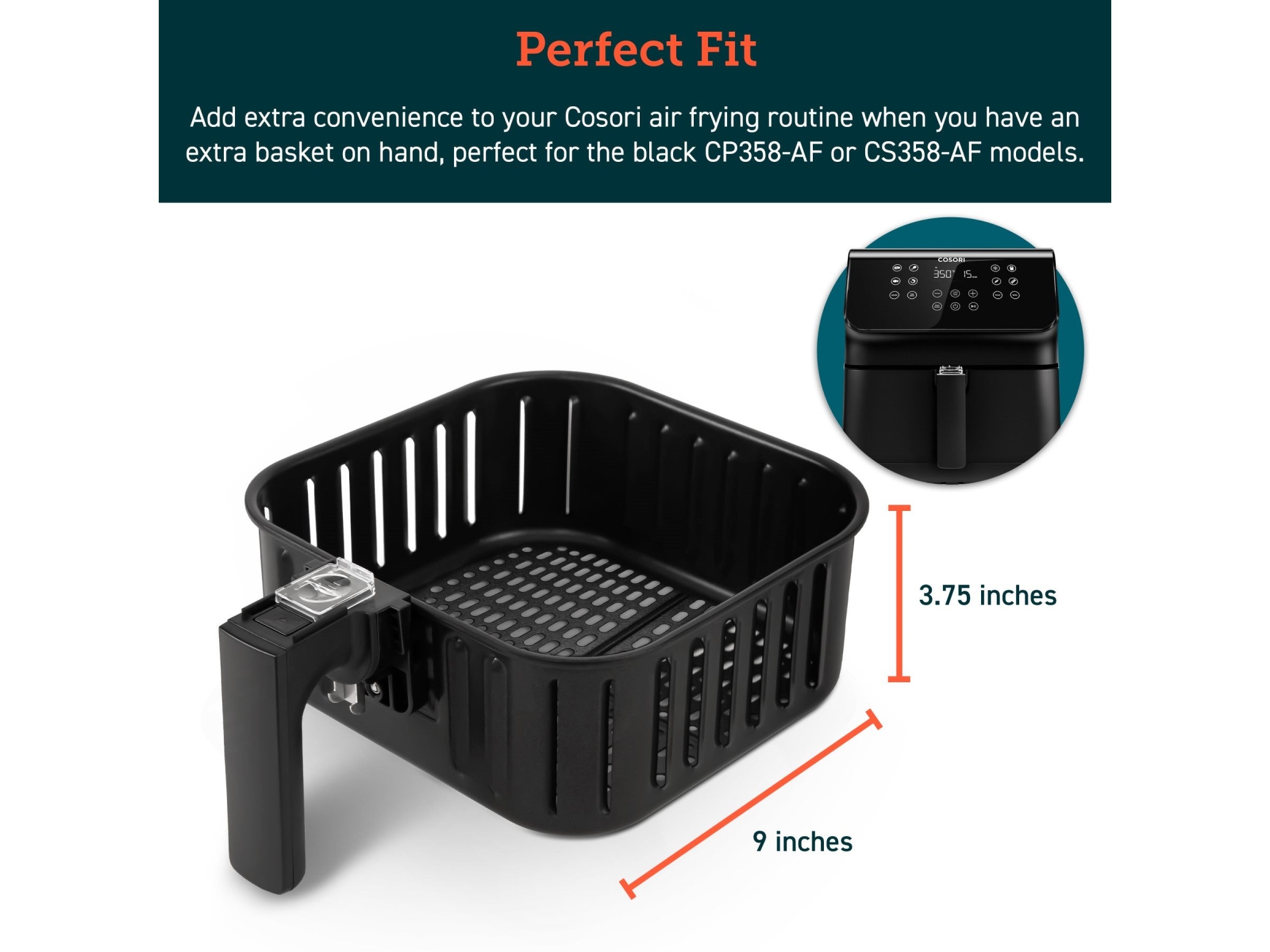 Korb til Cosori Premium 5,5-liters Airfryer