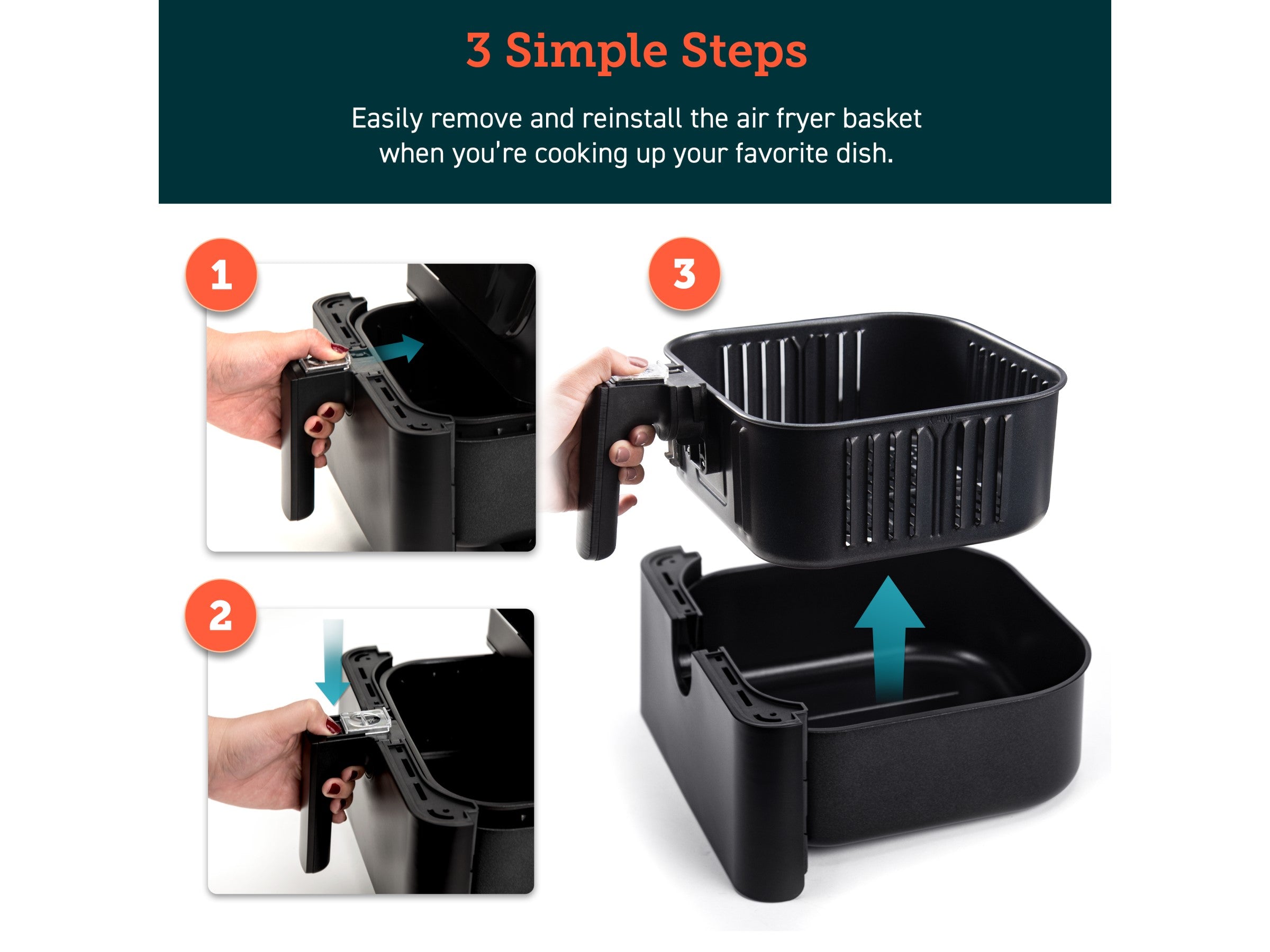 Korb til Cosori Premium 5,5-liters Airfryer