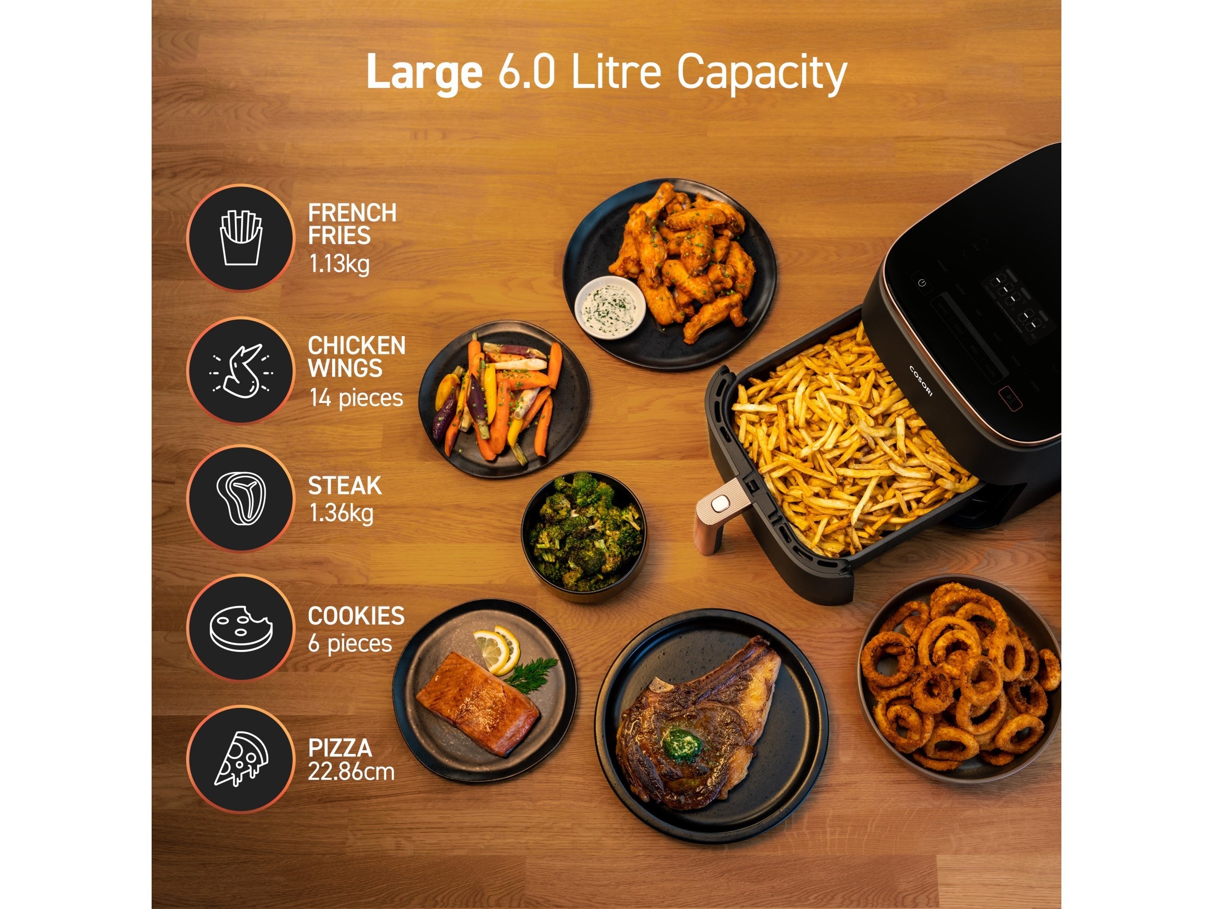 Cosori TurboBlaze 6.0-Liter Airfryer